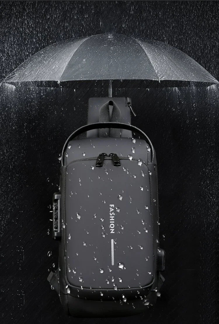 Anti-Theft Messenger Sling Bag for Men