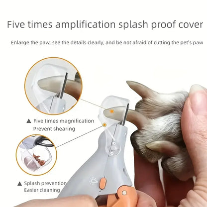 Smart LED Pet Nail Clippers