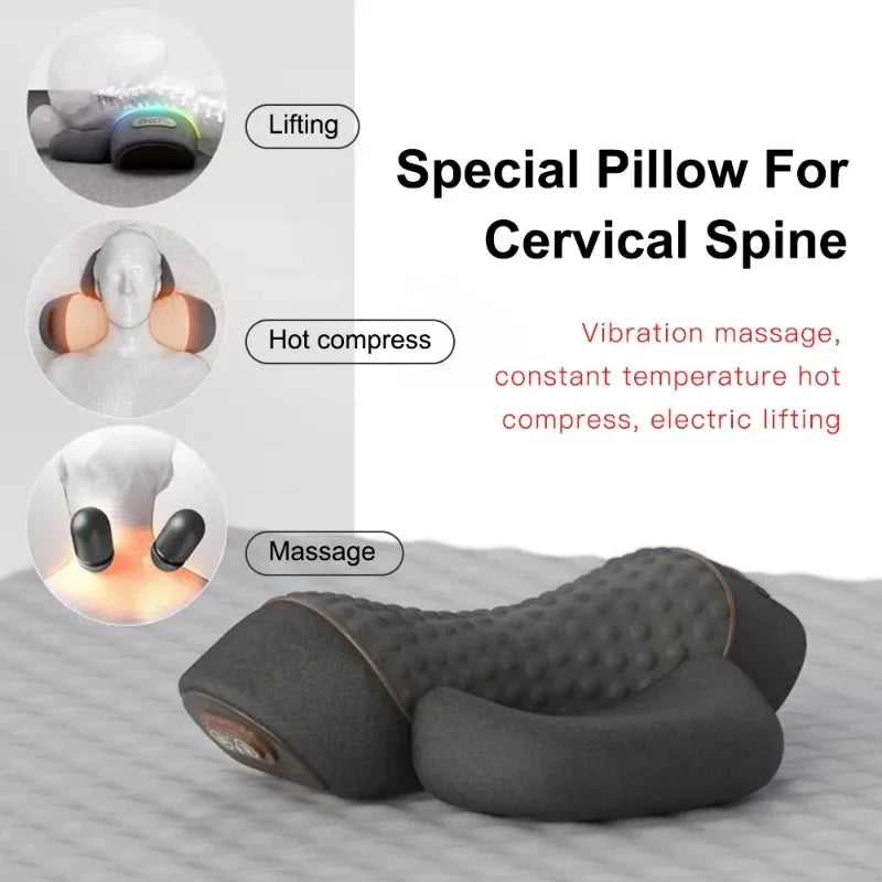 Cervical Traction Neck Support Pillow for Relaxation