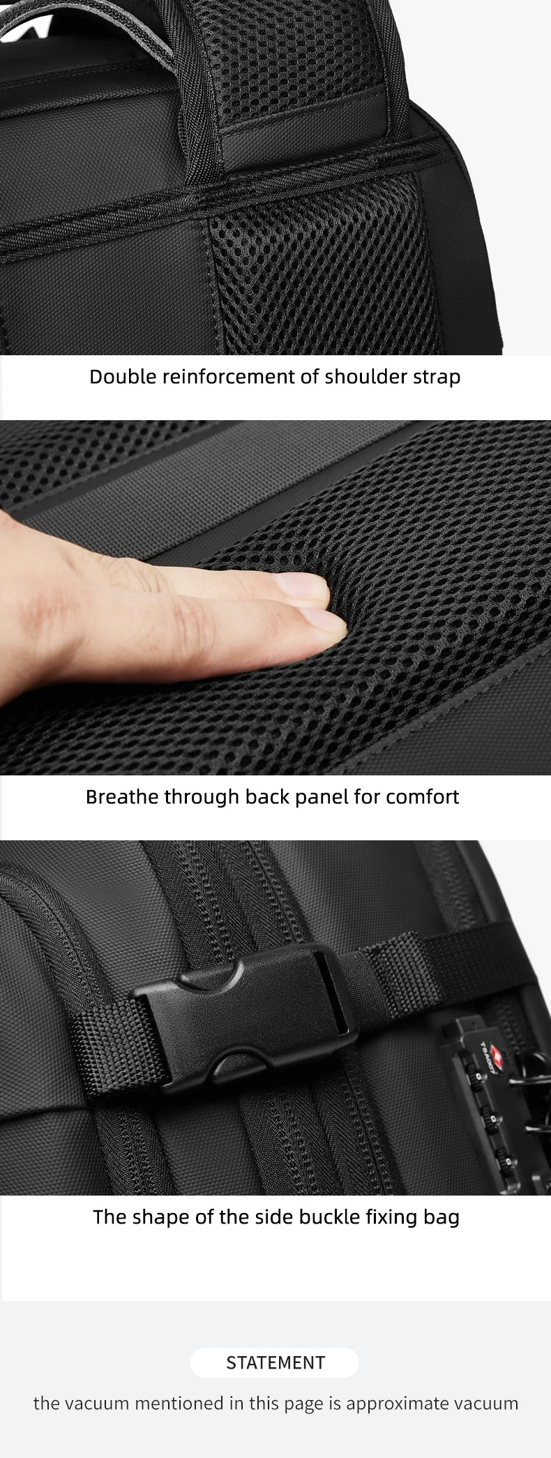 Men’s 17-inch Laptop Backpack with Compression