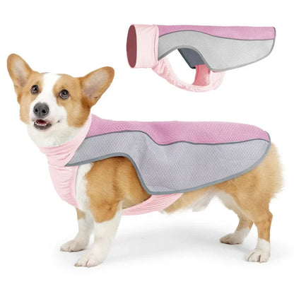 Dog Cooling Vest for Summer, Lightweight Jacket Dog Cooling Shirt, UV Protection Cooling Harness,Dog vest