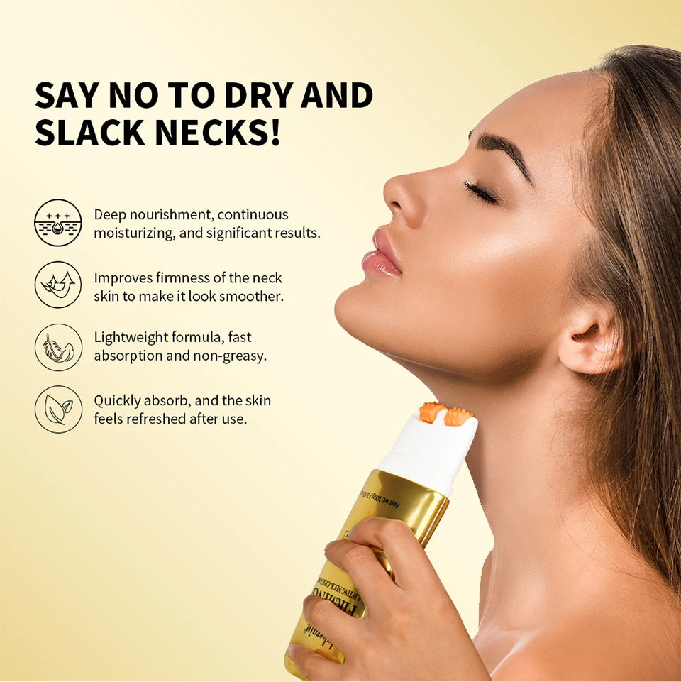 Ah-8 Firming Neck Cream Moisturizing Neck Lotion for Crepey Skin Comfortable Skin Care Cosmetic, Skin Care Product for Women