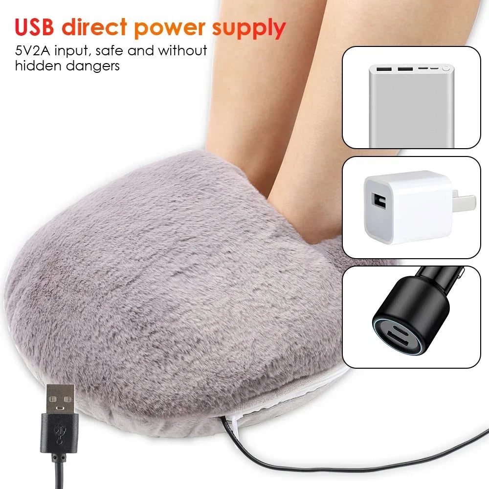 Cozy Velvet Foot Warmer