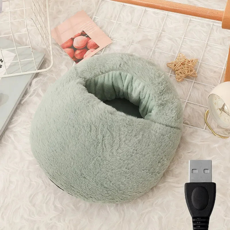 Cozy Velvet Foot Warmer