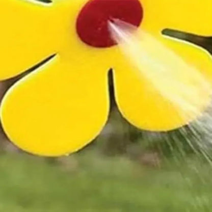 Crazy Daisy Sprinkler Crazy Dancing Flower Water Sprinkler Funny Sun Daisy Lawn Sprinkler for Yard Watering Dogs Kids Playing
