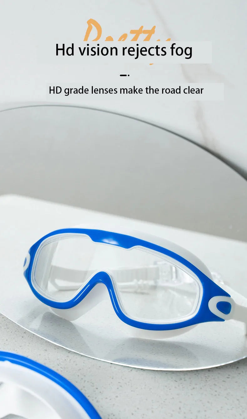 HD Anti-Fog Swim Goggles