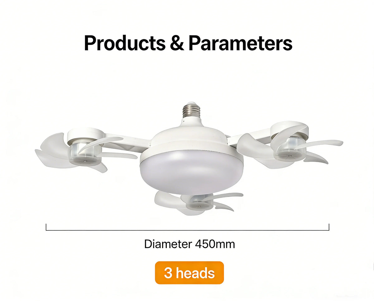 Airzen™ 2-in-1 Ceiling Fan Light