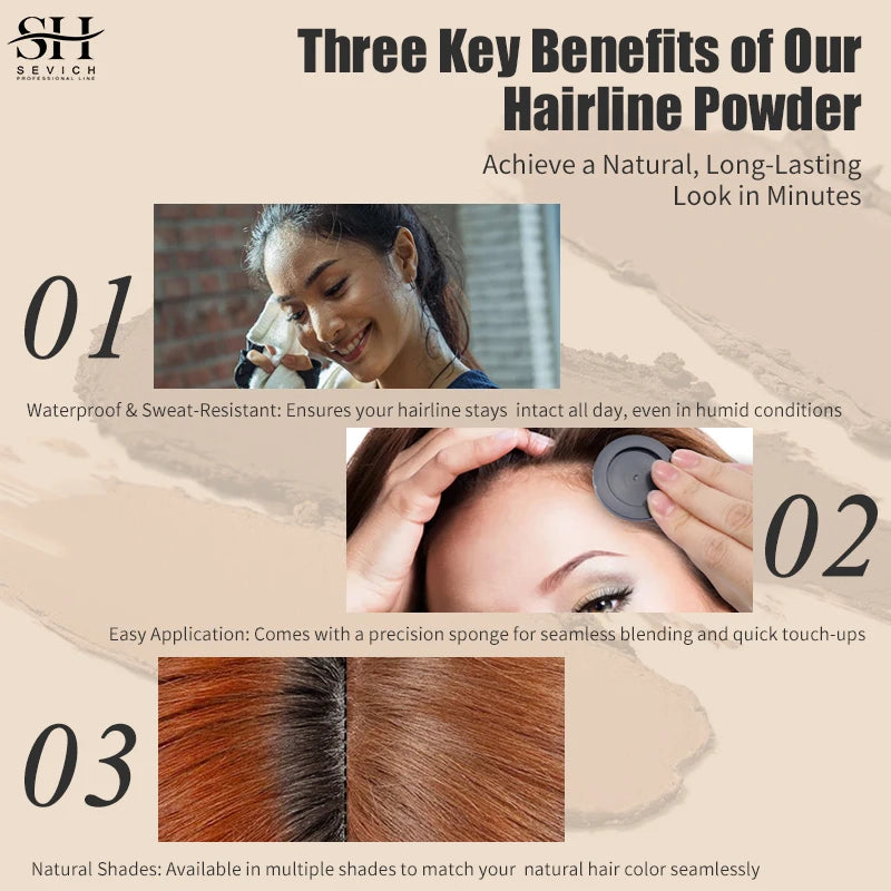 Instant Hairline Touch-Up Powder