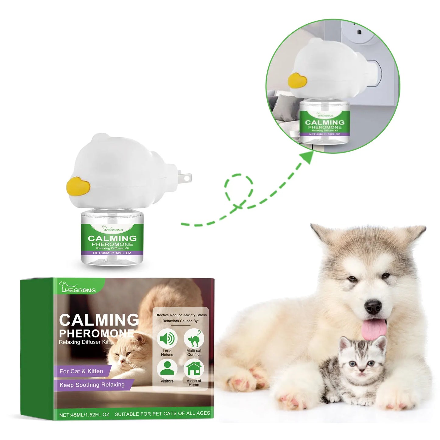 Cat Calming Diffuser KIt