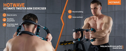 HOTWAVE 2-in-1 Chest & Arm Exerciser