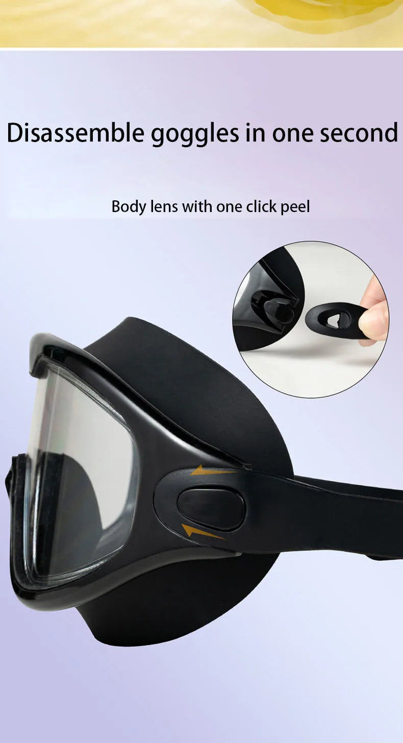 HD Anti-Fog Swim Goggles