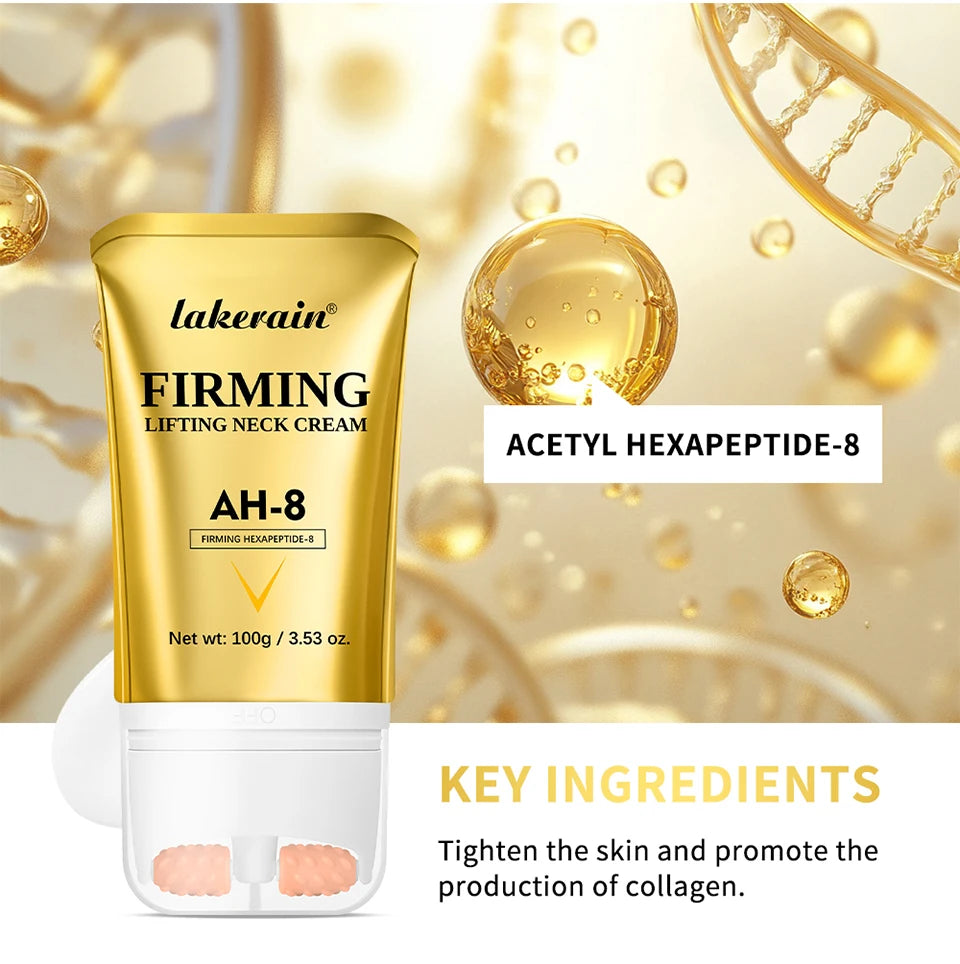 Ah-8 Firming Neck Cream Moisturizing Neck Lotion for Crepey Skin Comfortable Skin Care Cosmetic, Skin Care Product for Women