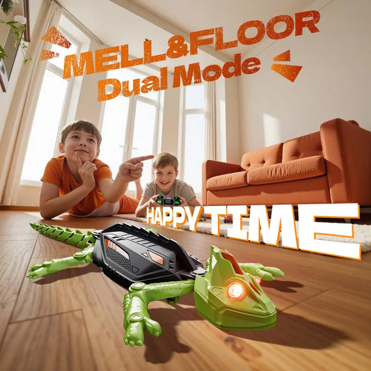 🚀 Wall-Climbing Gecko Robot