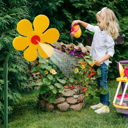 Crazy Daisy Sprinkler Crazy Dancing Flower Water Sprinkler Funny Sun Daisy Lawn Sprinkler for Yard Watering Dogs Kids Playing