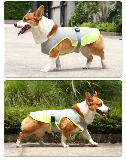 Dog Cooling Vest for Summer, Lightweight Jacket Dog Cooling Shirt, UV Protection Cooling Harness,Dog vest