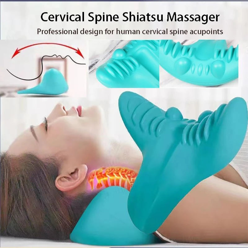 Cervical Spine Alignment Neck Stretcher for Daily Pain Relief