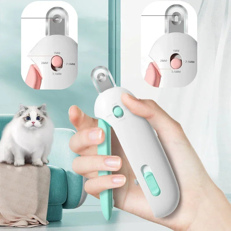 Safe Trim Pet Nail Clipper with Protective Guard