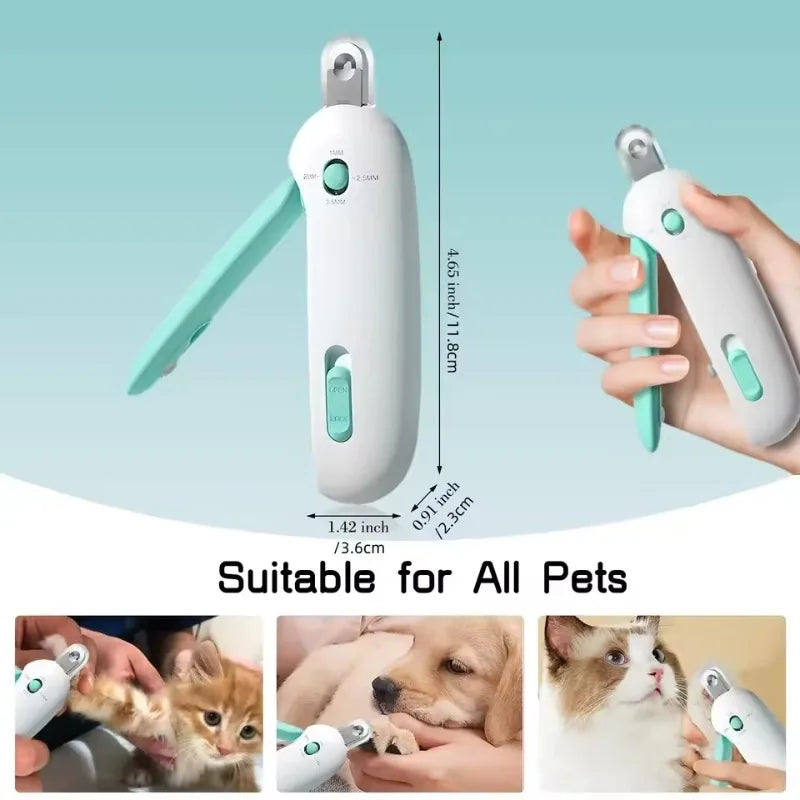 Safe Trim Pet Nail Clipper with Protective Guard