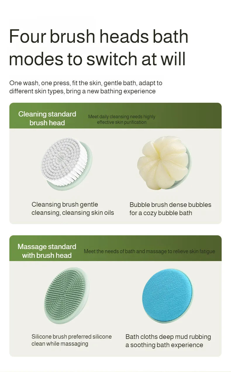 Full Body Shower Brush for Healthy, Smooth Skin