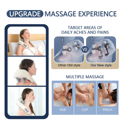 “Wireless Neck and Back Massager"