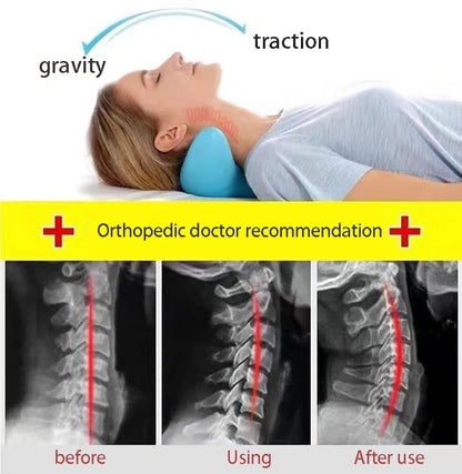 Cervical Spine Alignment Neck Stretcher for Daily Pain Relief