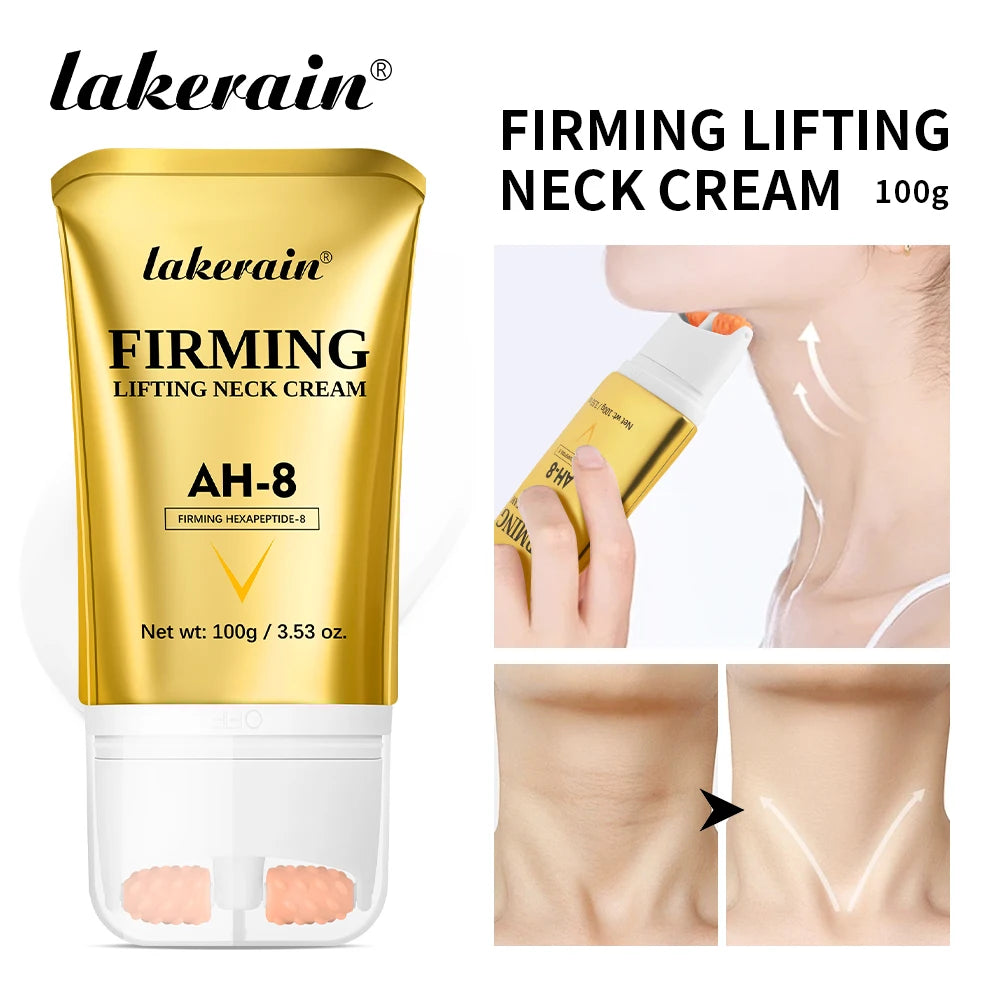 Ah-8 Firming Neck Cream Moisturizing Neck Lotion for Crepey Skin Comfortable Skin Care Cosmetic, Skin Care Product for Women