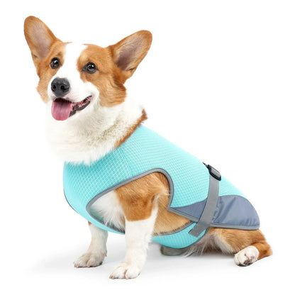 Dog Cooling Vest for Summer, Lightweight Jacket Dog Cooling Shirt, UV Protection Cooling Harness,Dog vest