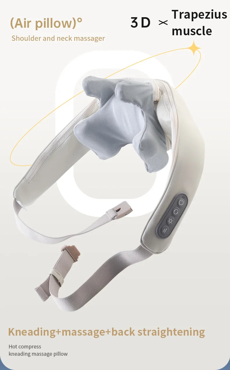 “Wireless Neck and Back Massager