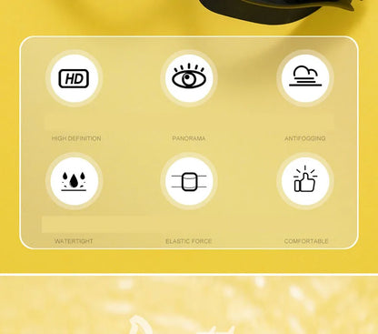 HD Anti-Fog Swim Goggles