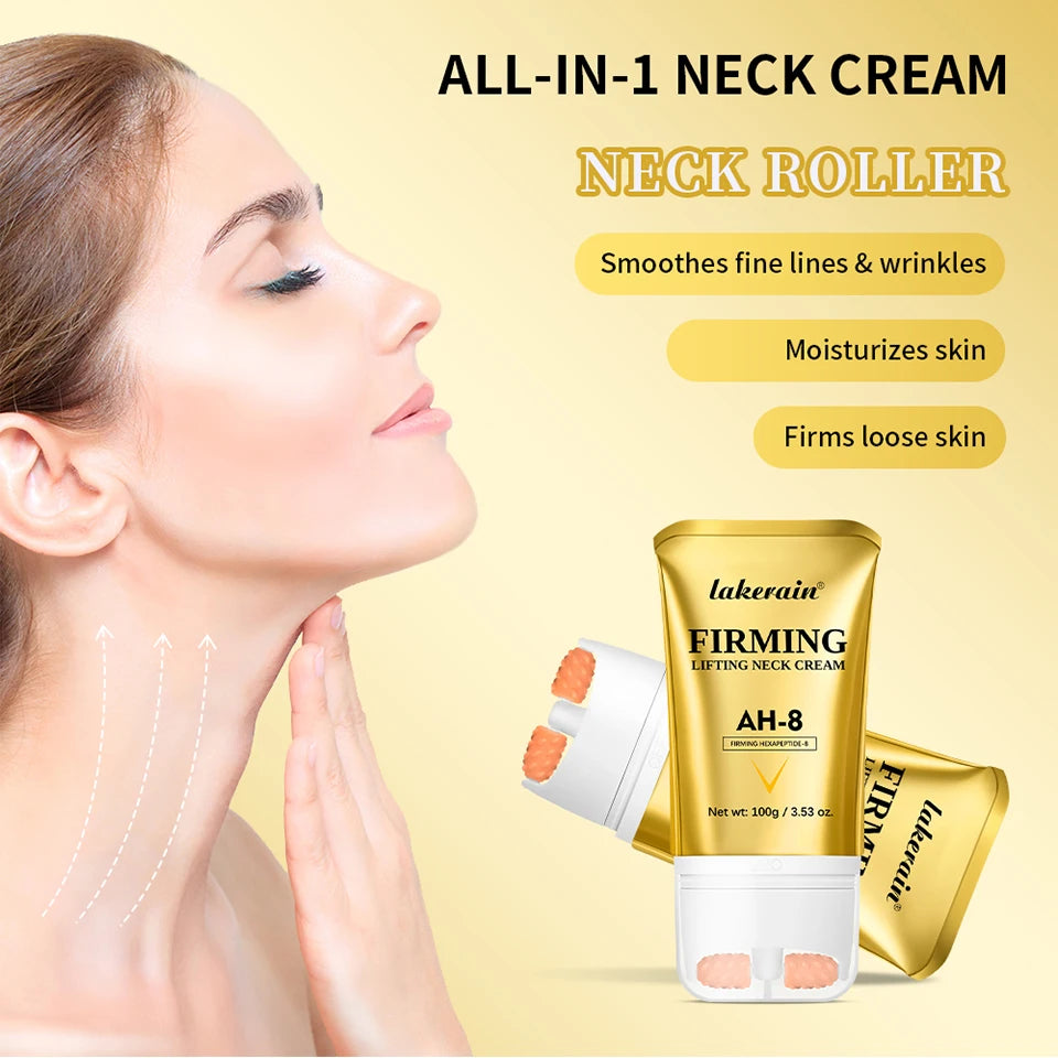 Ah-8 Firming Neck Cream Moisturizing Neck Lotion for Crepey Skin Comfortable Skin Care Cosmetic, Skin Care Product for Women