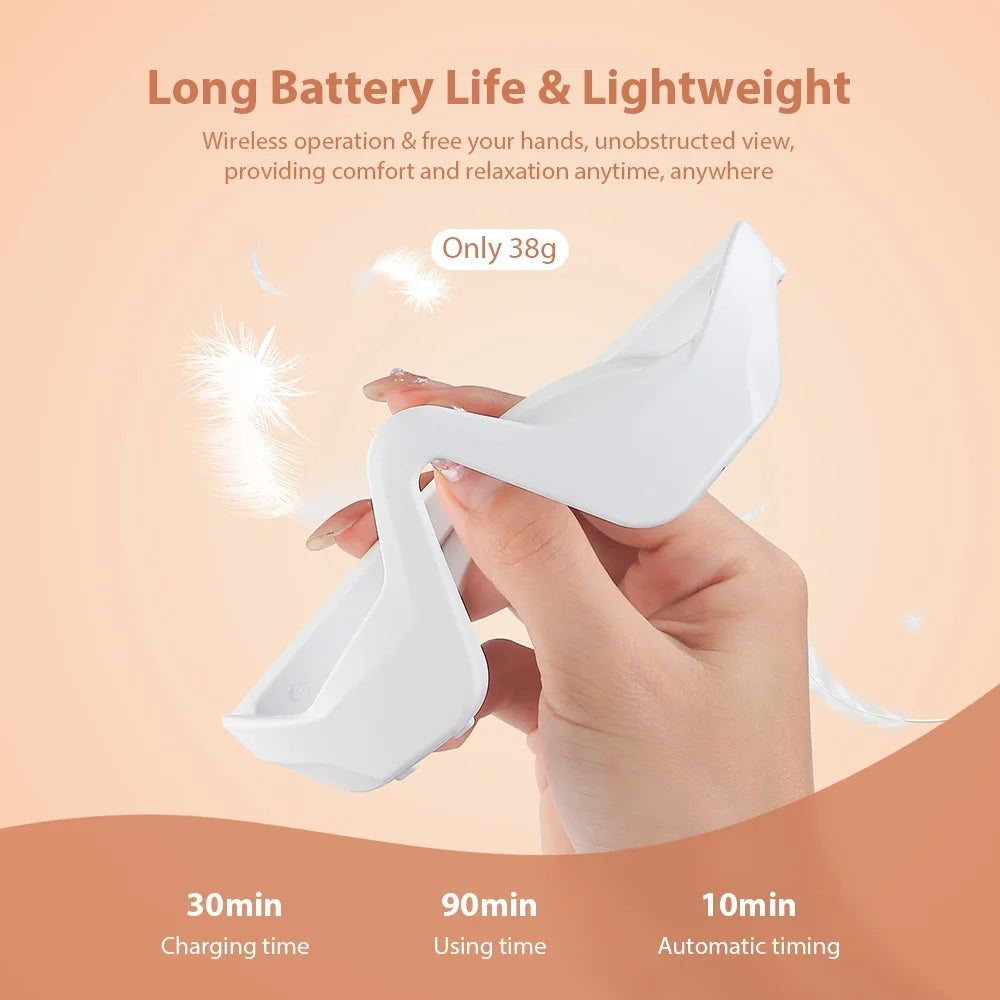 3D Eye Massager for Dark Circles, Puffiness & Eye Strain