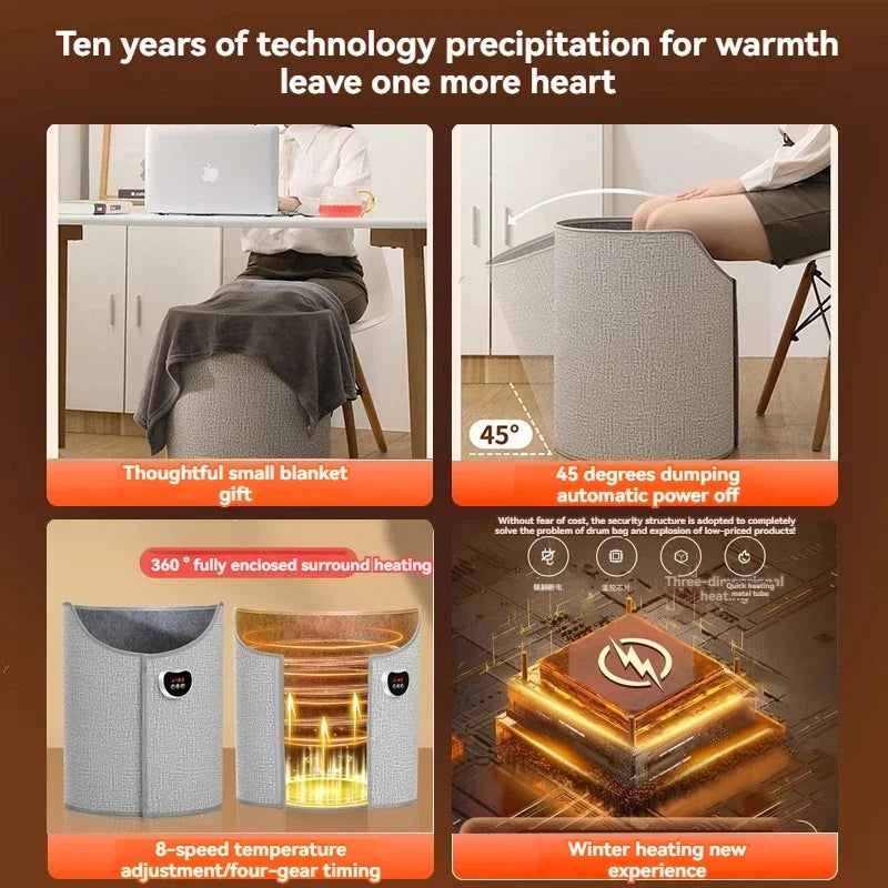 Electric Under-Desk Foot Warmer