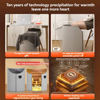 Electric Under-Desk Foot Warmer
