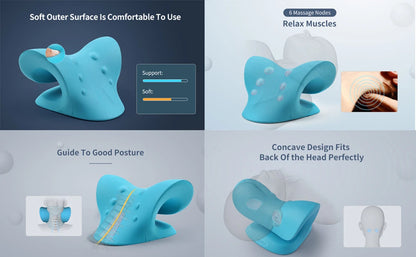Cervical Spine Alignment Neck Stretcher for Daily Pain Relief