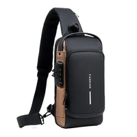 Anti-Theft Messenger Sling Bag for Men