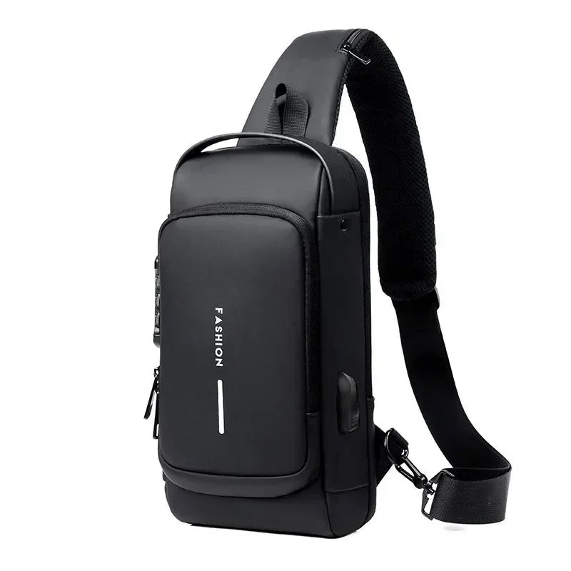Anti-Theft Messenger Sling Bag for Men