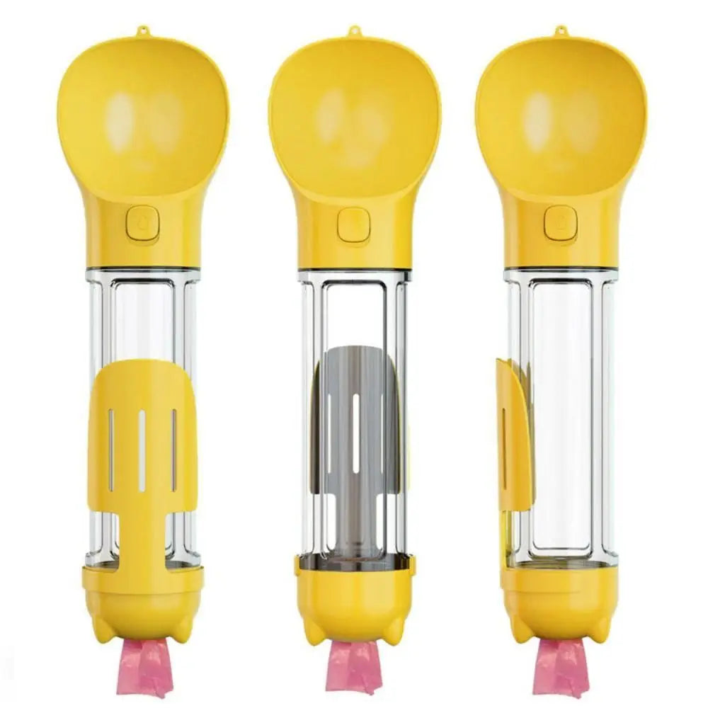 3-in-1 Dog Water Bottle for Walks & Travel