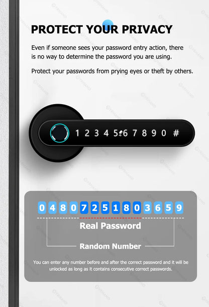 Smart Home Fingerprint Door Lock