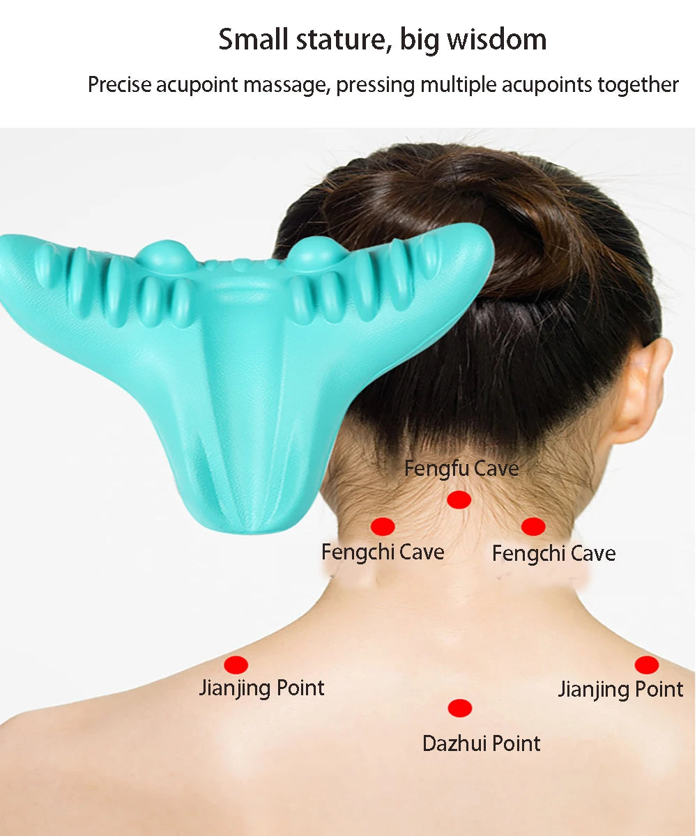 Cervical Spine Alignment Neck Stretcher for Daily Pain Relief