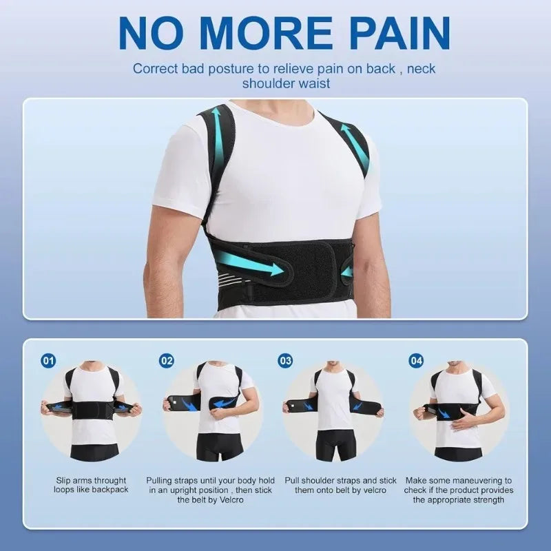 Comfort Fit Posture Support Brace
