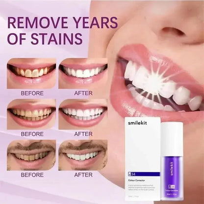 Smile Bright Purple Toothpaste