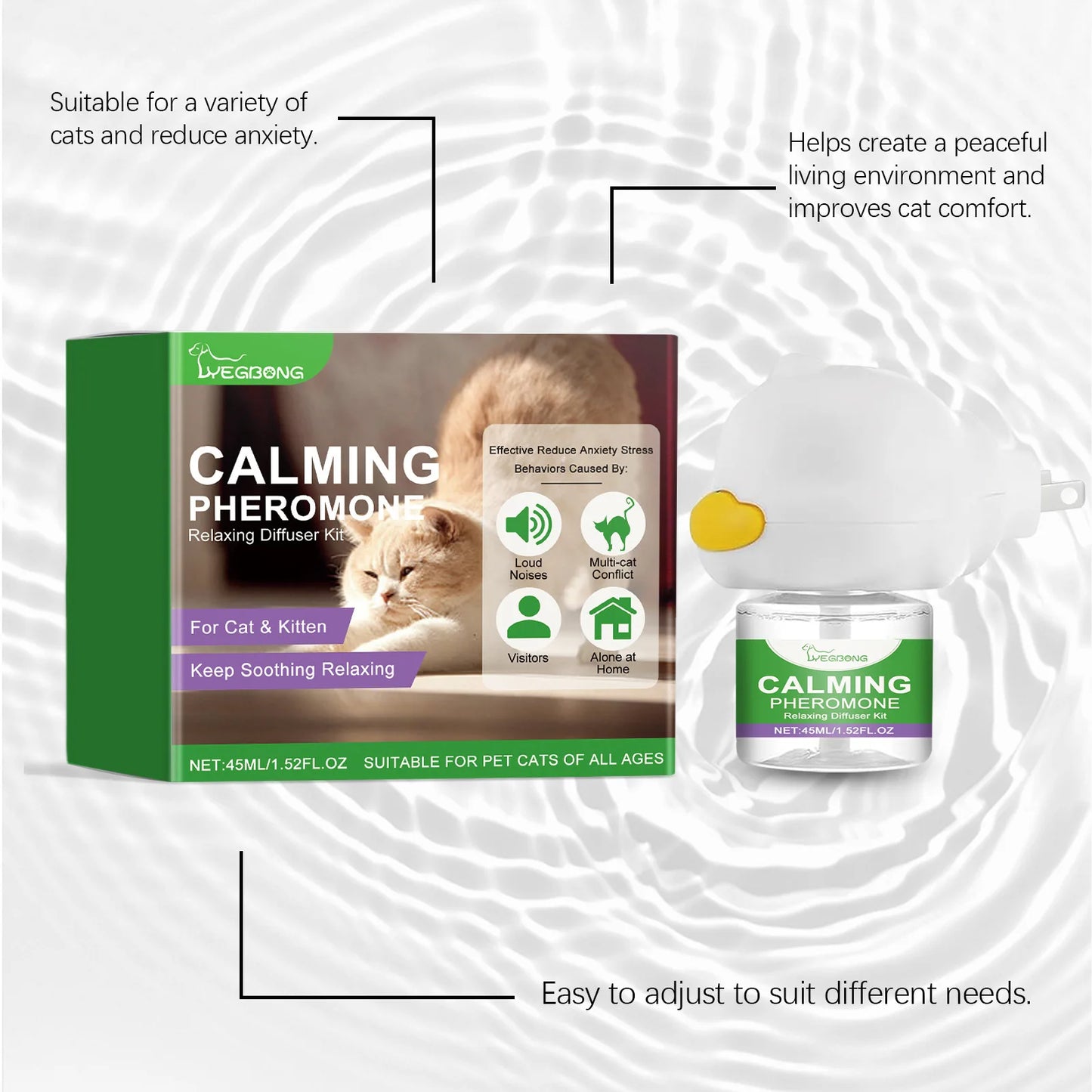 Cat Calming Diffuser KIt