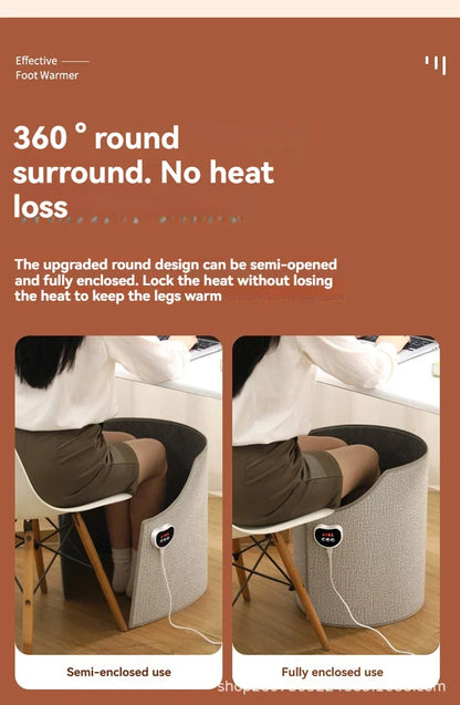 Electric Under-Desk Foot Warmer