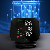 LED Screen Wrist Blood Pressure Monitor