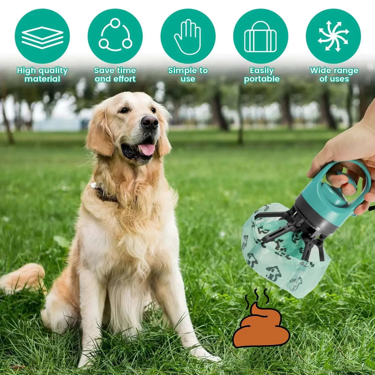 Pet Poop Grabber