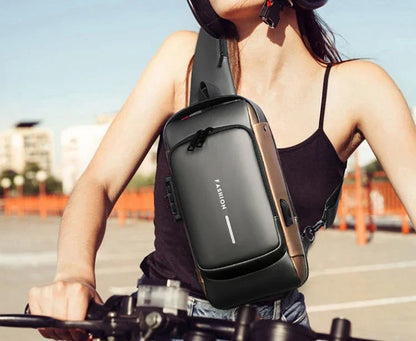 Anti-Theft Messenger Sling Bag for Men