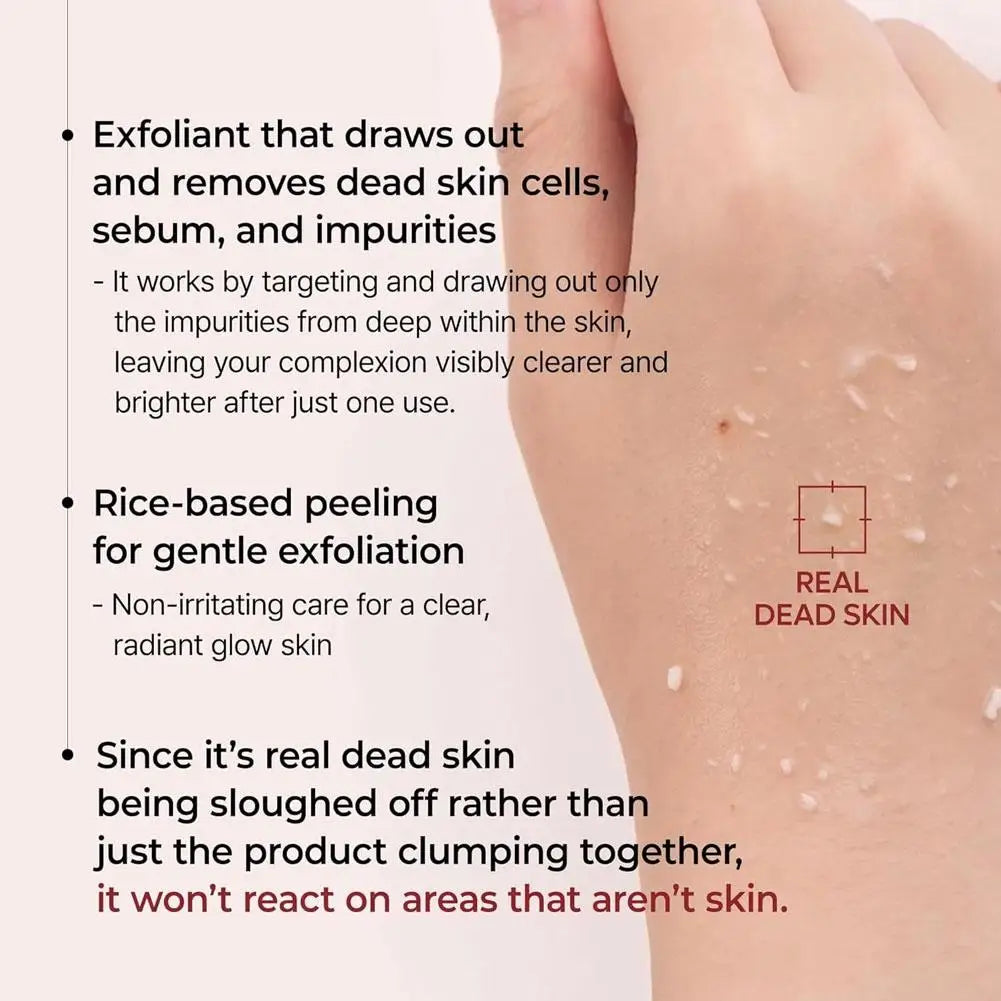 Glow Rice Ampoule Essence Niacinamide Moisturizing Hydrating Gentle Exfoliant Peel Shot Skin Repair Skincare for Daily Use