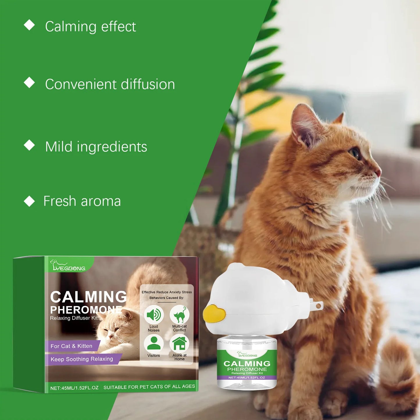 Cat Calming Diffuser KIt