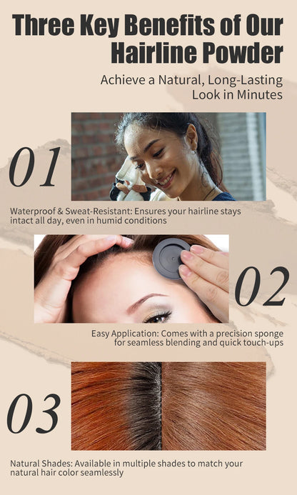 Instant Hairline Touch-Up Powder