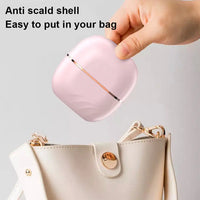 🔥 2-in-1 Mini Hair Straightener & Comb